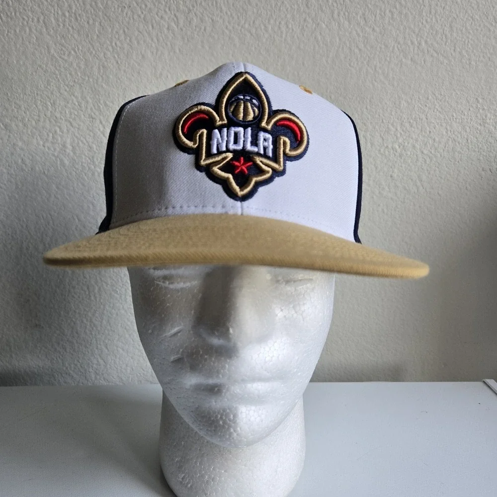 Adidas New Orleans 2017 NBA All Star Game SnapBack Hat Blue‎ Pelicans 2 Tone